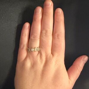 Kendra Scott Gold and White Ring